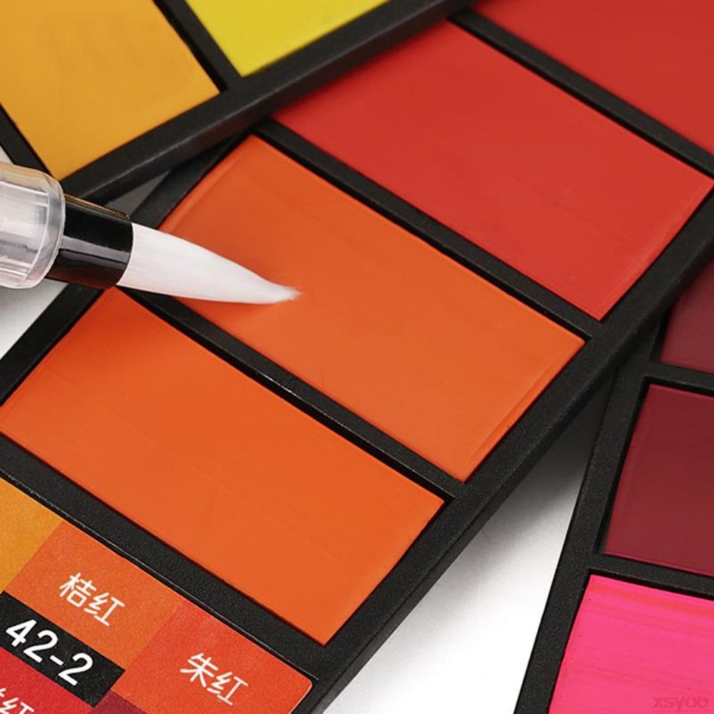 Набор акварельных красок в скл – обзор и цена Watercolor Paint Set Solid Pigment