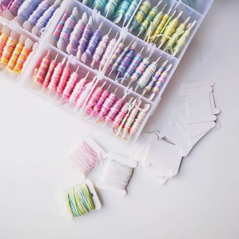 1 комплект: катушки для вышива – обзор и цена Cotton Embroidery Thread Skeins