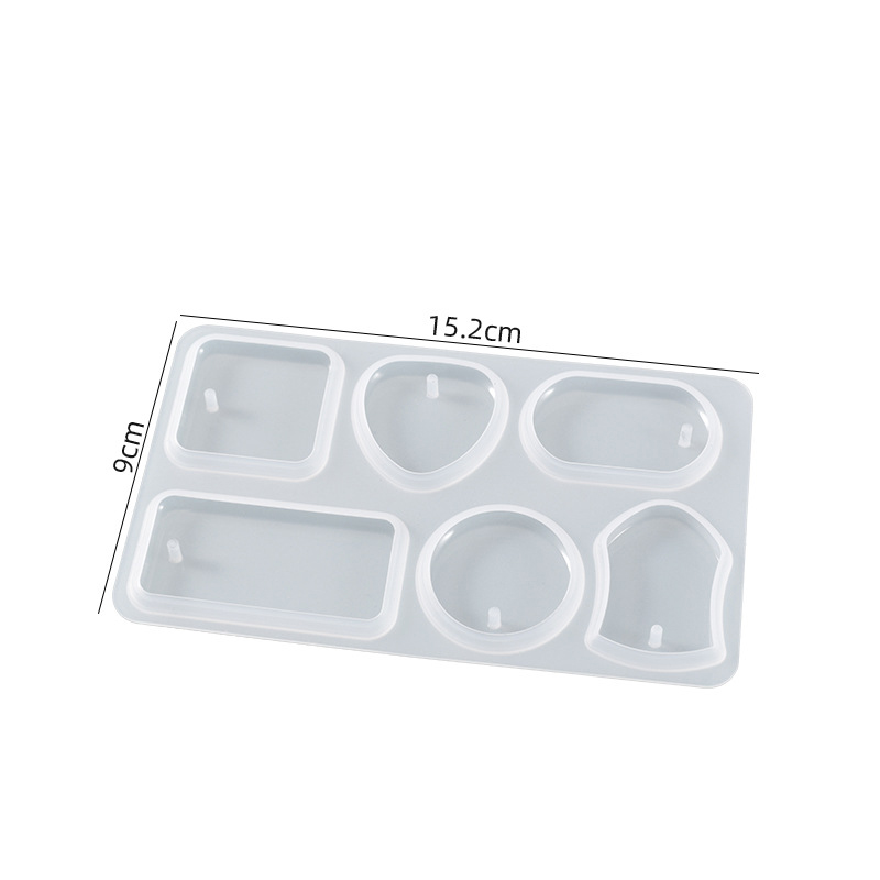 Брелок для рукоделия, искусств – обзор и цена Silicone Epoxy Resin Molds Set