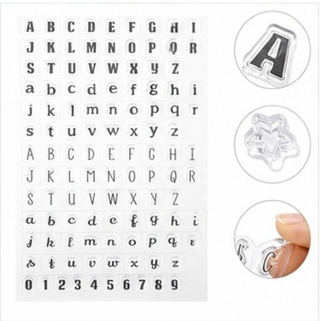 4 шт. прозрачных силиконовых ш – обзор и цена Clear Silicone Stamps For Card Making